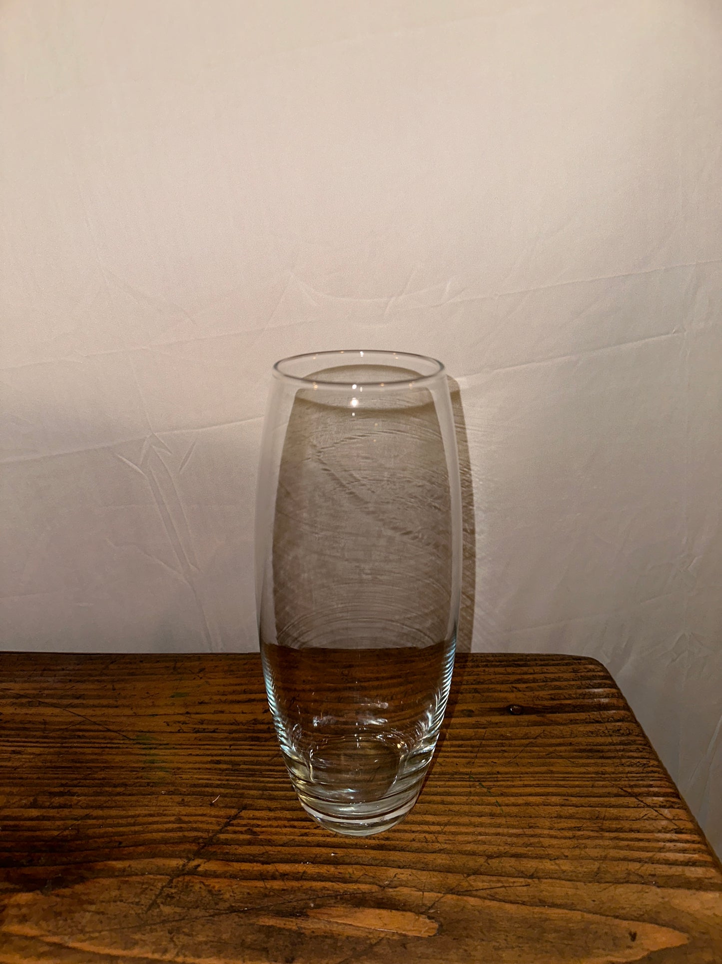 Vase en verre soufflé